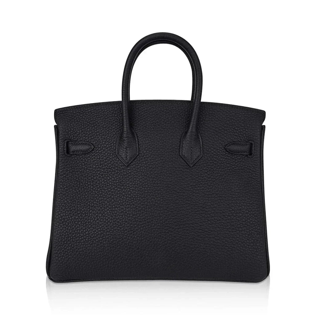 Birkin 25 Bag Black Togo Leather with Gold Hardware