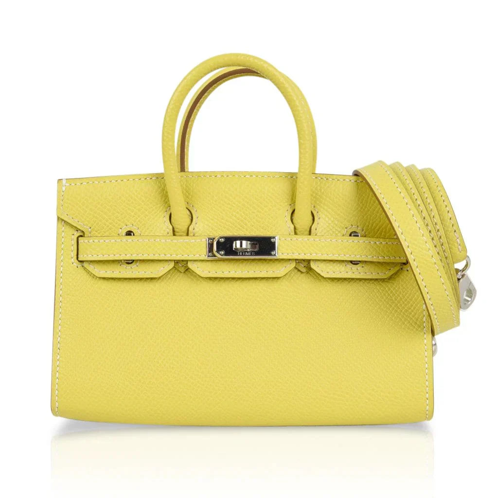 Birkin Tiny Bag Miniature Micro Lime Limited Edition rare